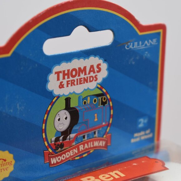 Ben SCC Learning Curve Thomas & Friends Wooden Railway Trains Engine 2001 VTG - Picture 5 of 7
